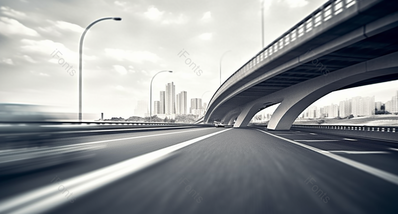 有都市风格的现代城市公路,高清,摄影图,摄影图片,图片大全,摄影图免费下载